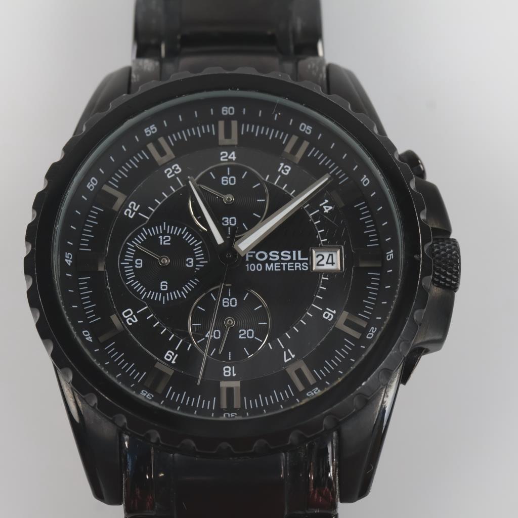 Fossil Stainless Steel Sports Watch
