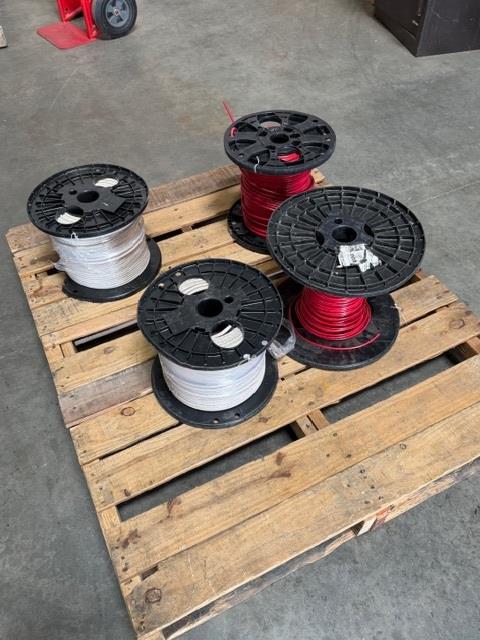 Four Spools Of Electrical Wire