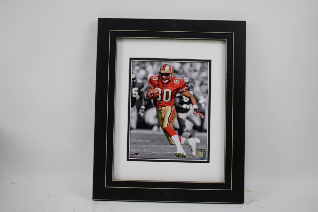 Framed 8x10 Photo Jerry Rice