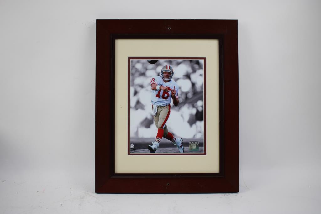 Framed 8x10 Photo Joe Montana