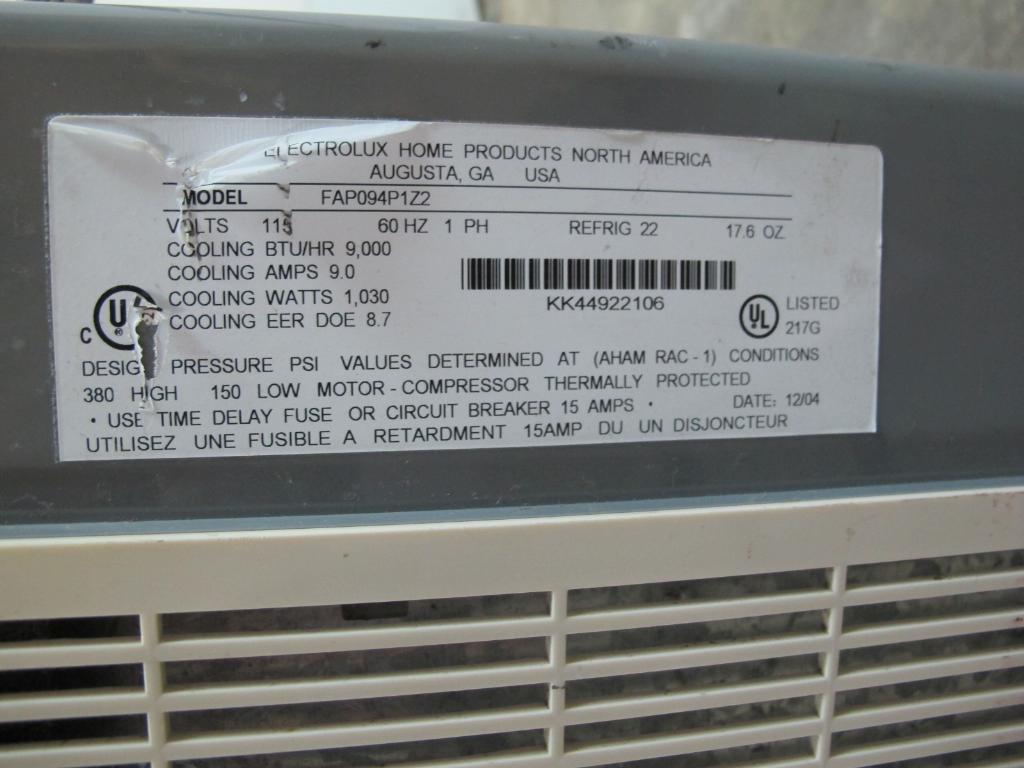 Frigidaire Portable AC Unit, ***FLORIDA APPT ONLY*** Property Room