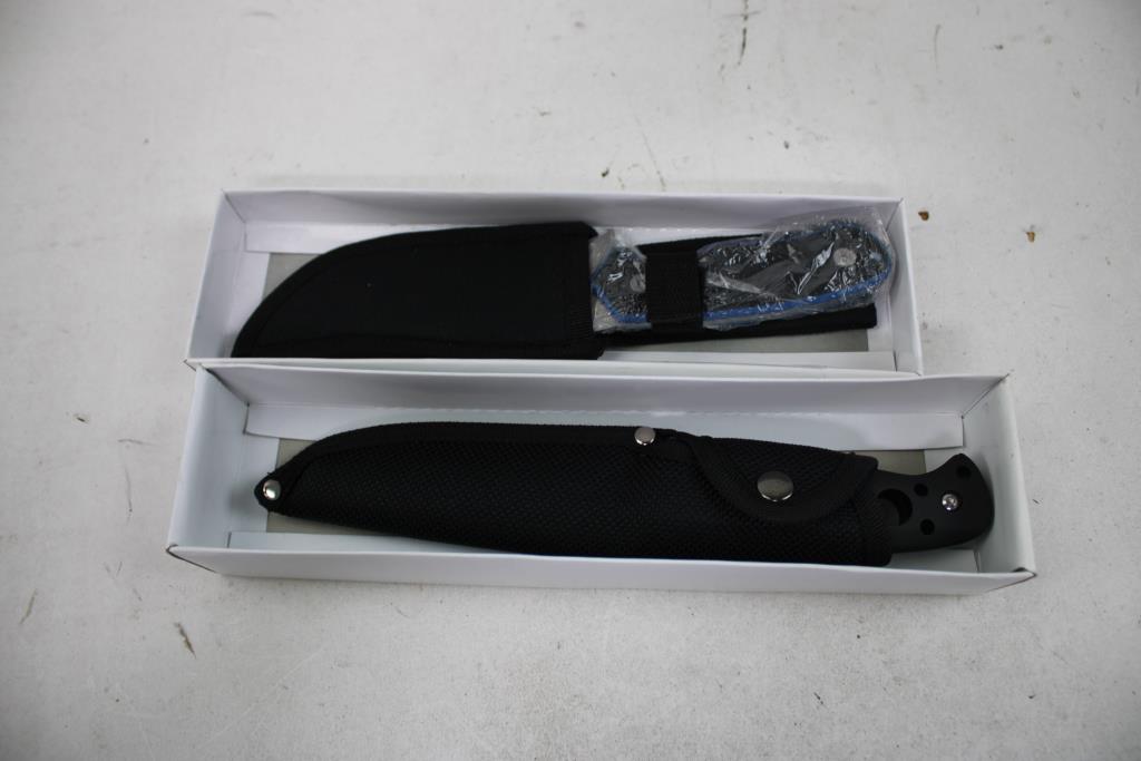 Frost Cutlery Black Force, Covert Strike 10" Knives, 2 Pieces