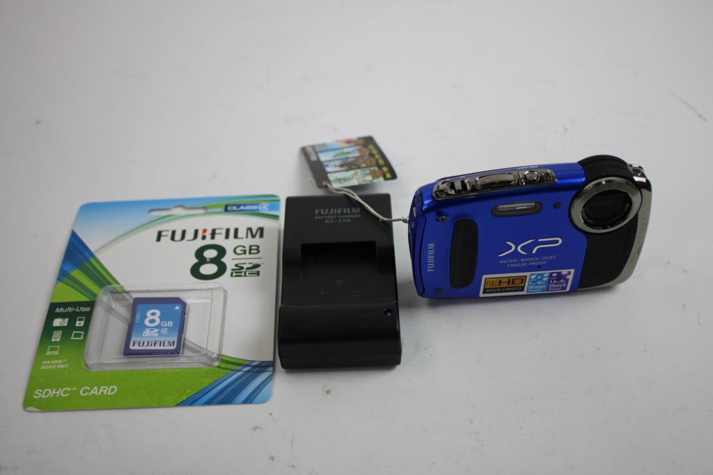 Fujifilm Finepix XP50 Digital Camera, Blue