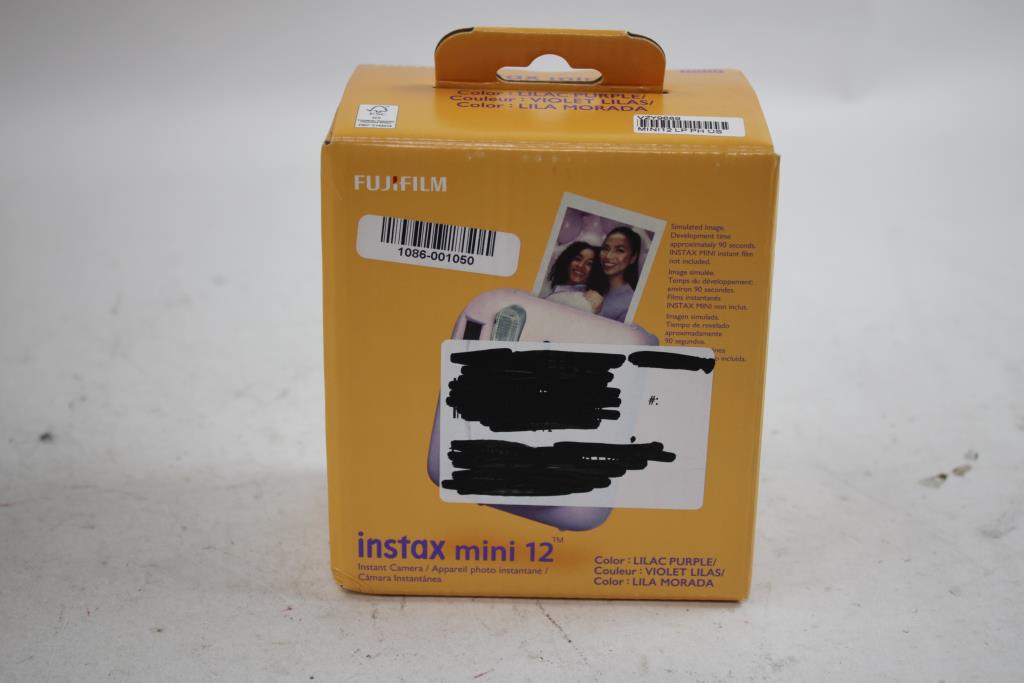 Fujifilm Instax Mini 12 Instant Film Camera- Lilac Purple