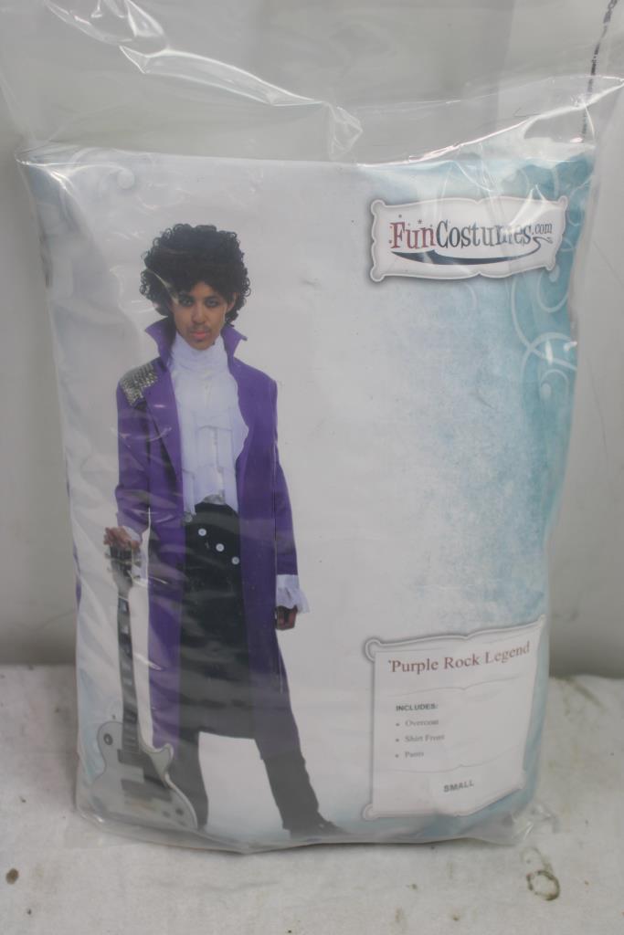 Fun Costumes' "Purple Rock Legend " (Prince) Costume, 3 Pieces