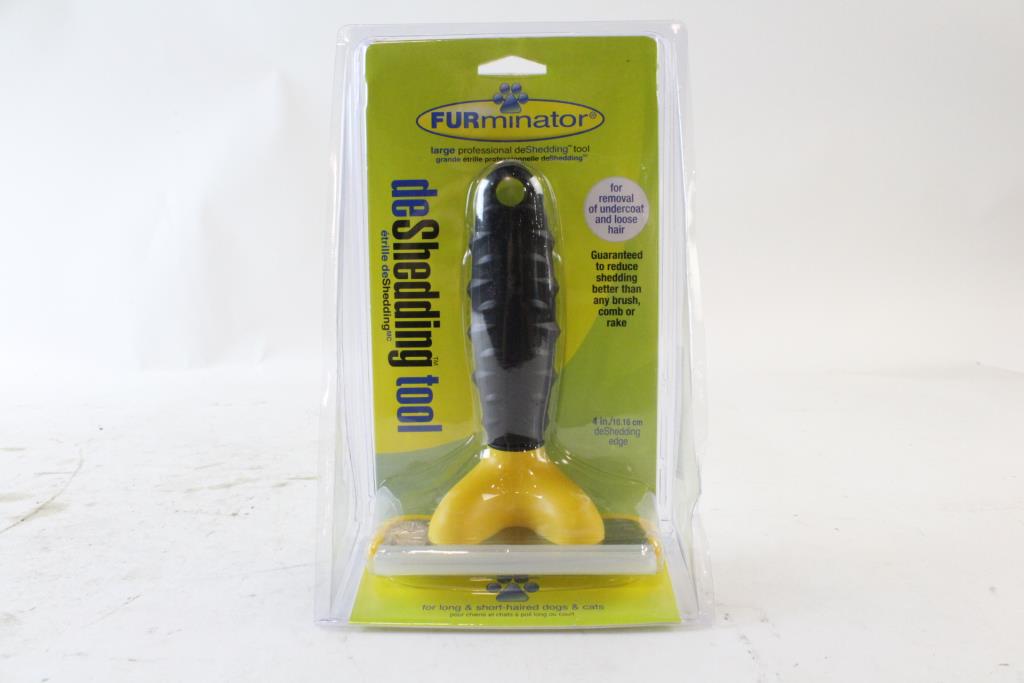 Furminator Deshedding Tool For Long Short Haired Dogs Cats