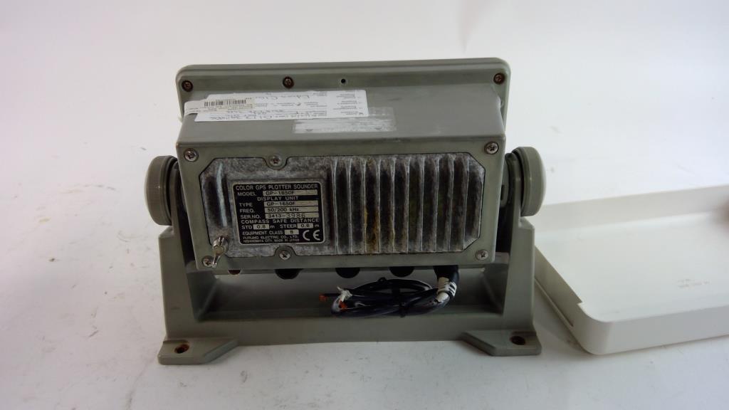 Furuno GP1650F Color GPS Plotter Sounder Property Room
