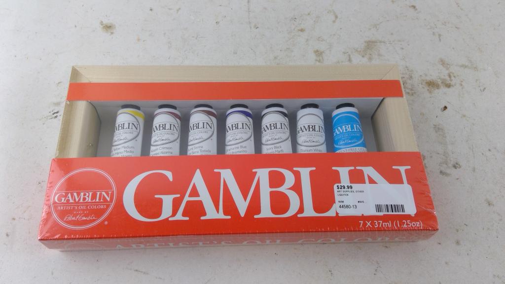 Gamblin Oil Color Set