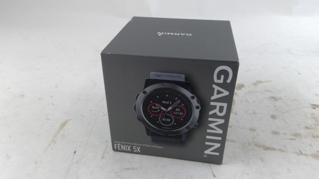 Garmin Fenix 5X Smartwatch Sold For Parts