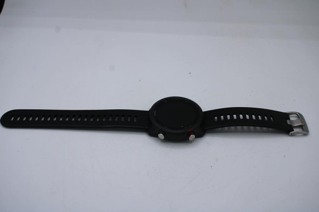 Cover In Silicone + Pellicola Protettiva Per Garmin Forerunner 245 Music - Trasparente, Ultrasottile
