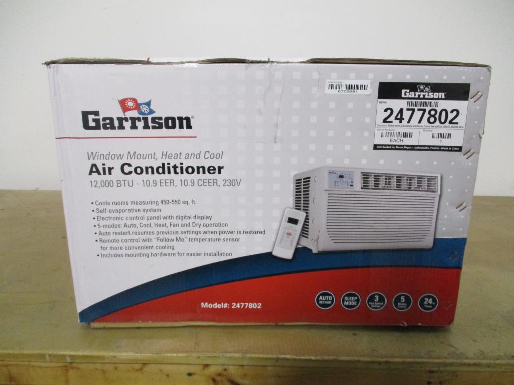 Garrison Air Conditioner Property Room