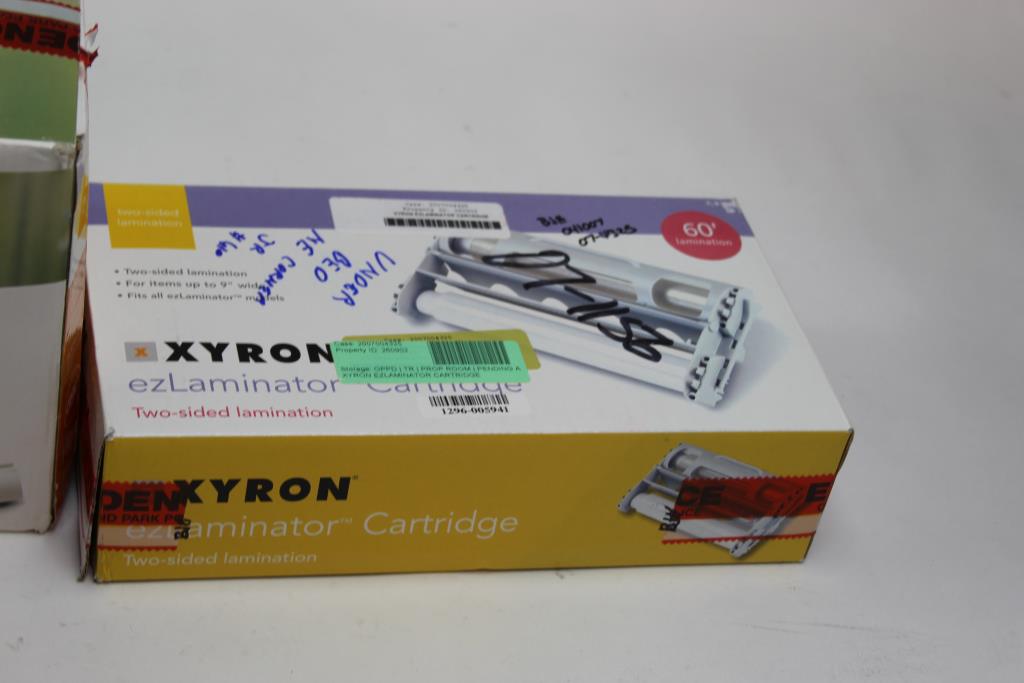 GBC H100 Heat Sealer And Xyron Ezlaminator Cartridge 2 Items