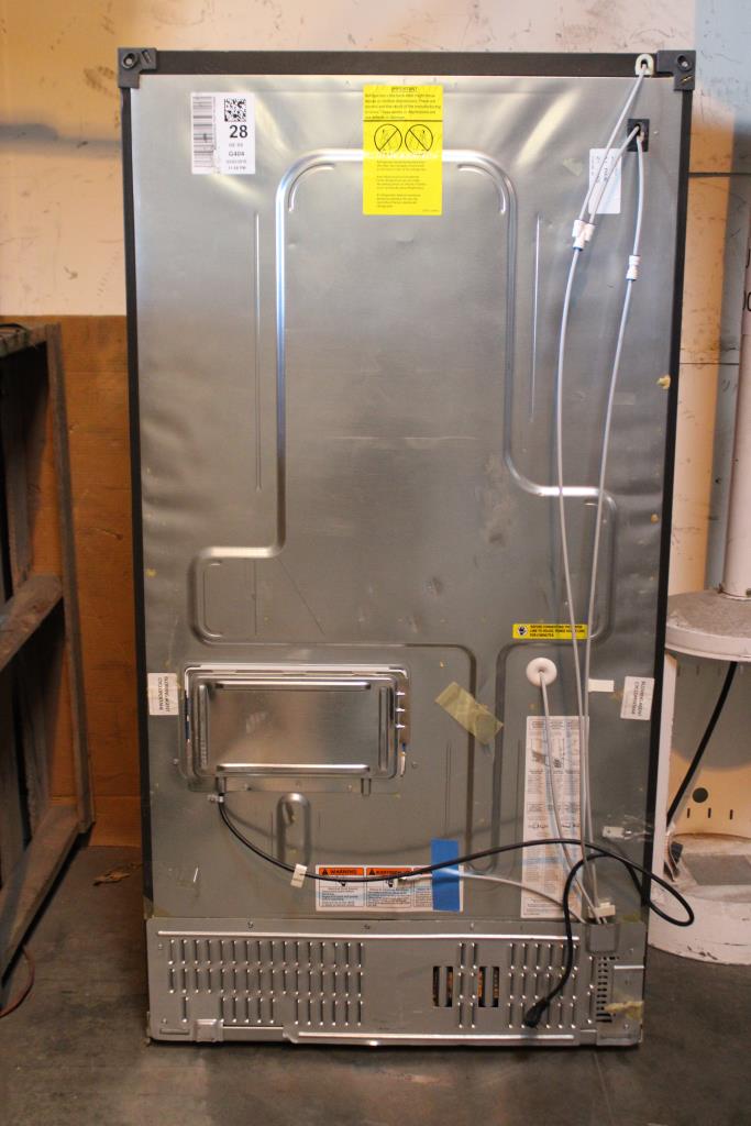 GE 27.7 Cu Ft. French Door Stainless Steel Refrigerator Property Room