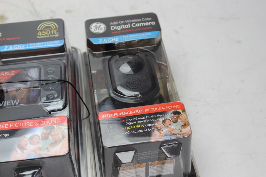 GE Wireless Color Home Camera 2 Pieces | Property Room