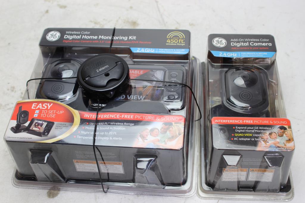 GE Wireless Color Home Camera 2 Pieces | Property Room