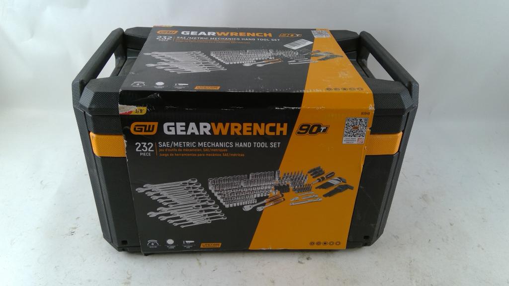 Gearwrench SAE/ Metric Mechanics Hand Tool Set