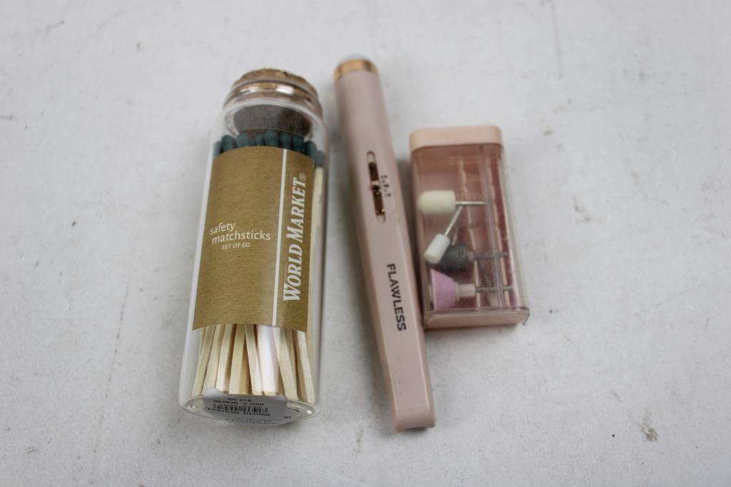 Gel Polish, Flawless Nail Drill, Nail Lacquer, Matchsticks