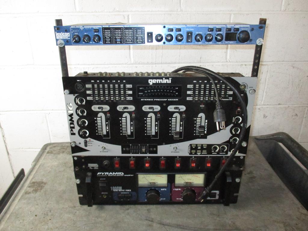 Gemini Stereo Preamp Mixer Property Room