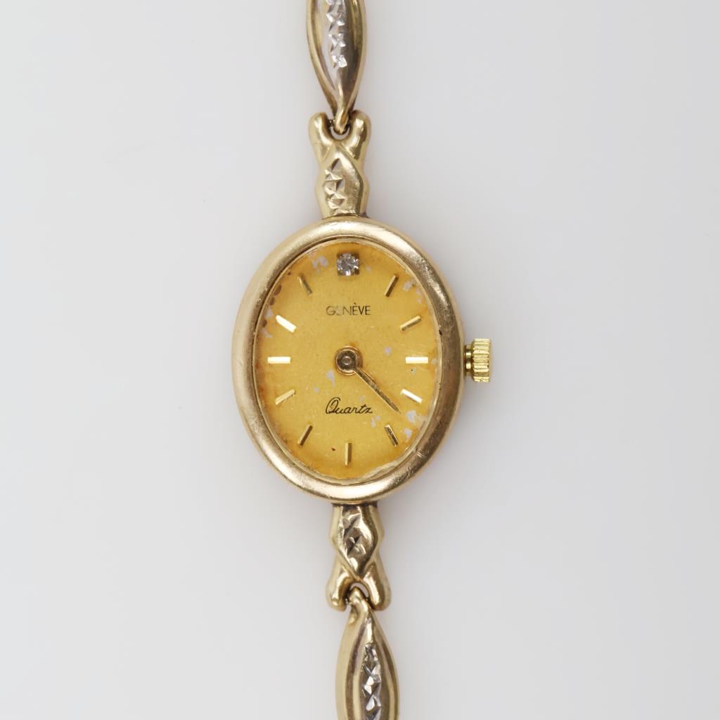 Geneve 10kt Gold Watch