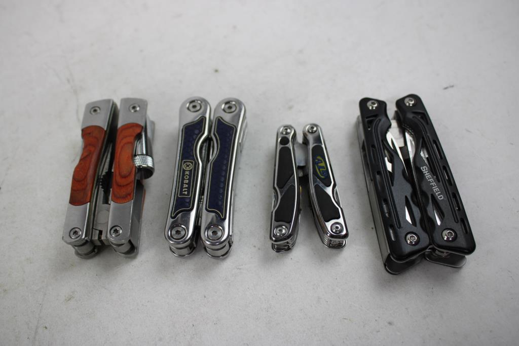 Gerber And Other Multitools, 7 Pieces