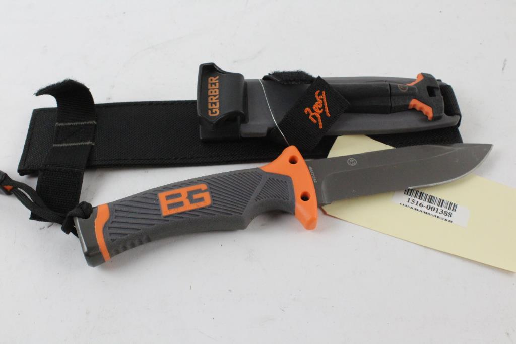Gerber Bear Grylls Fixed Blade Knife Property Room