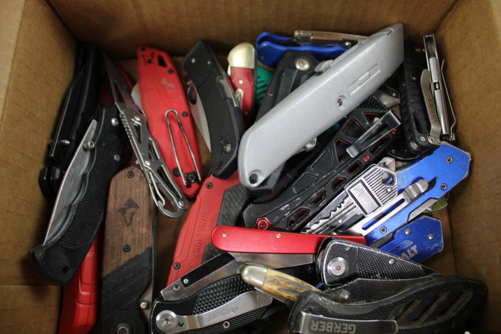 Gerber, Craftsman, Husky, Milwaukee Knives & More 30+