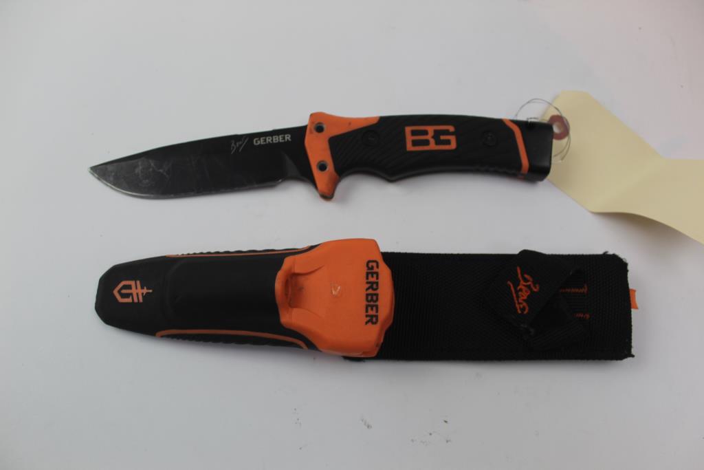 Gerber Fixed Blade Knife W/sheath Property Room