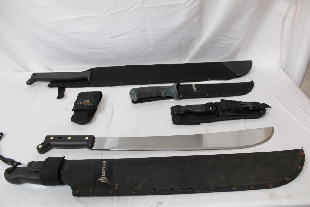 Gerber, MTech, And Other Knives, 6 Pieces