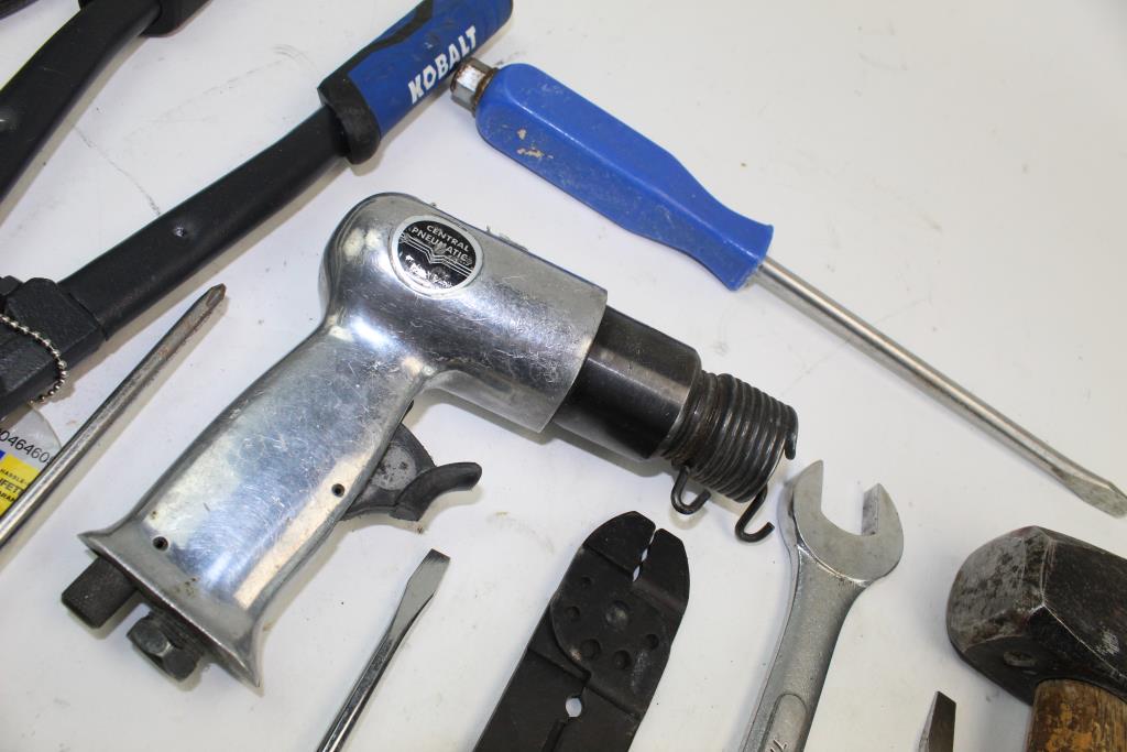 Gerber Multitool, Central Pneumatic Air Hammer & Other Air Tool, & More