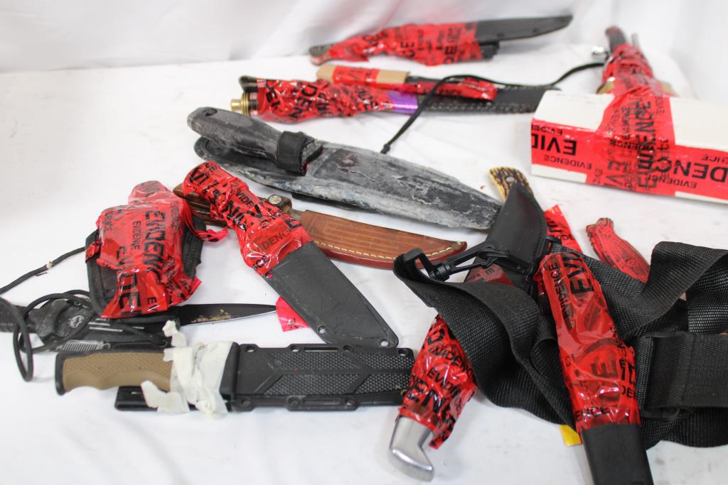 Gerber, Ozark Trail And Other Knives, 16 Pieces
