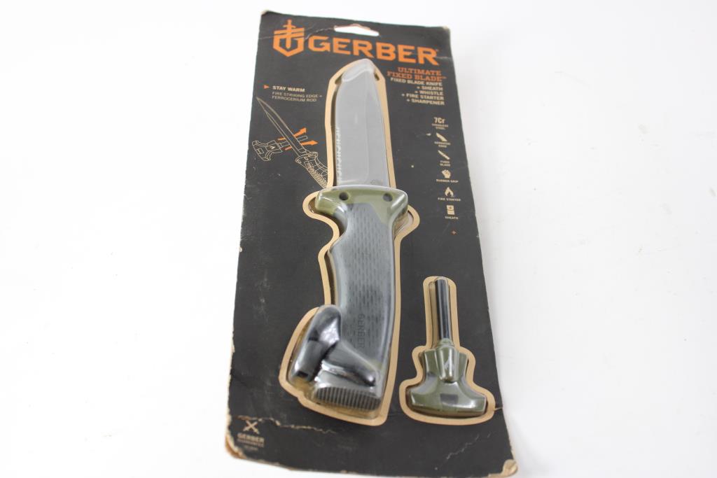 Gerber Ultimate Fixed Blade Knife Property Room