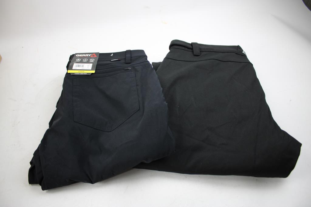Gerry 32x30 Fleece Lined Pants, Medium Snow Pants, 2 Pieces