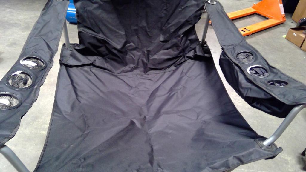 Giant Oversized Portable Folding Camping Beach Outdoor Chair With 6 Cup Holders