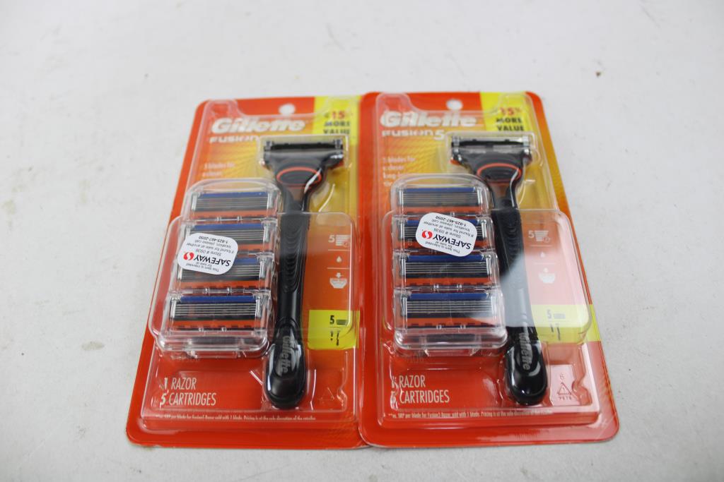 Gillette Fusion 5 Razor With 5 Cartridges