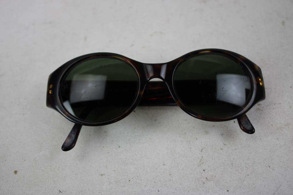 Giorgio Armani Oval Sunglasses