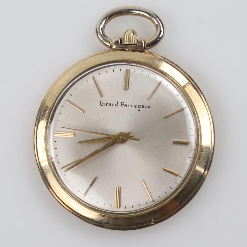 Girard Perregaux 10kt GF Case Pocket Watch