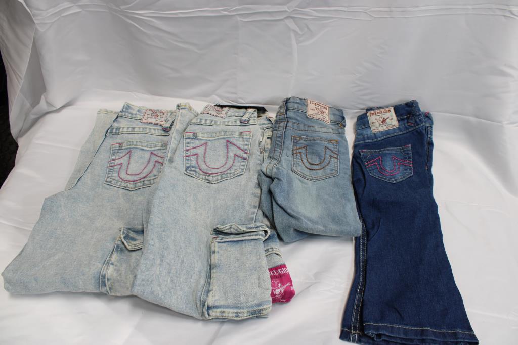 Girls True Religion Clothing Lot