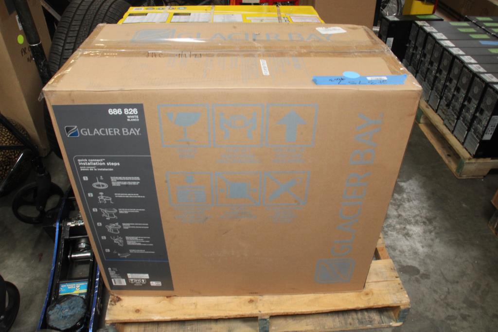 Glacier Bay All In One High Effieciency Toilet Property Room