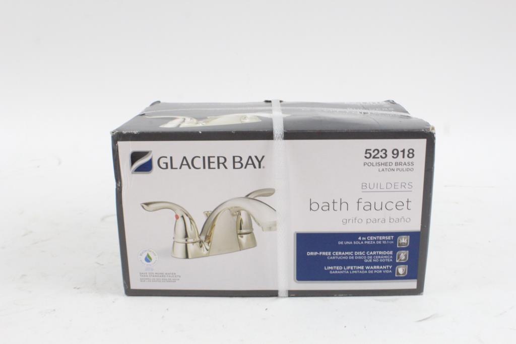 Glacier Bay Bath Faucet Property Room