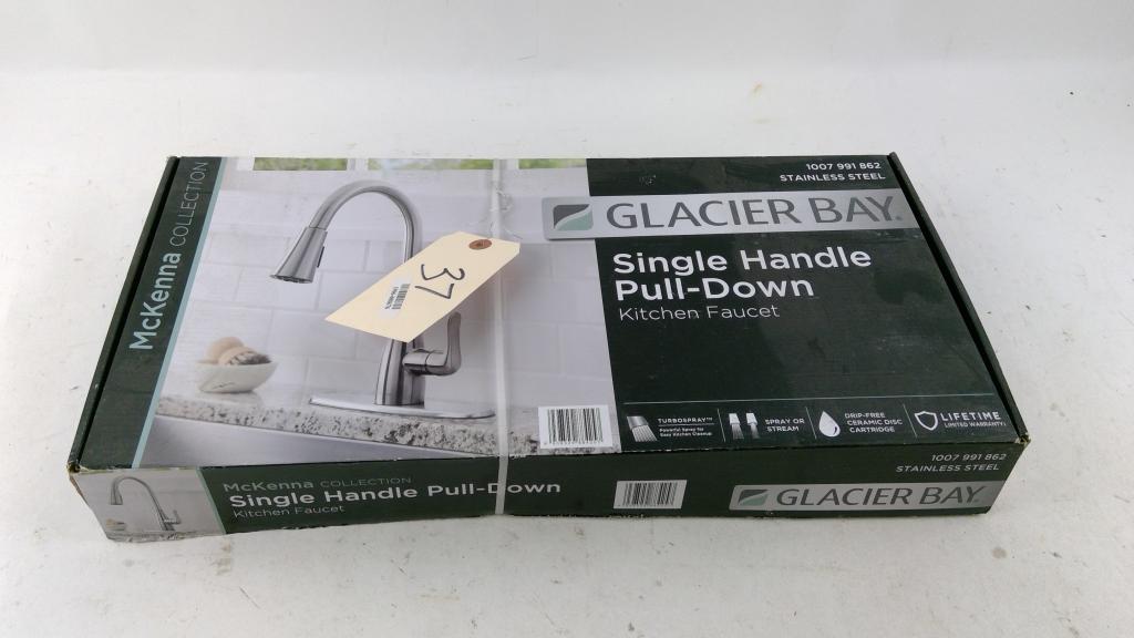 Glacier Bay Single Handle Pull-Down Kitchen Faucet