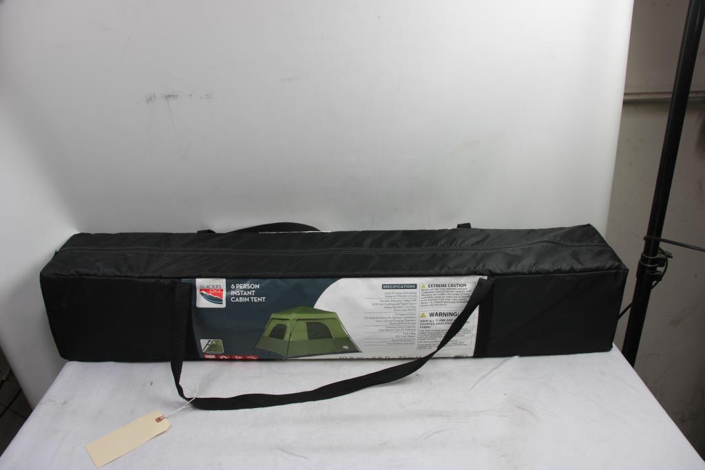 Glacier's Edge 6 Person Instant Cabin Tent
