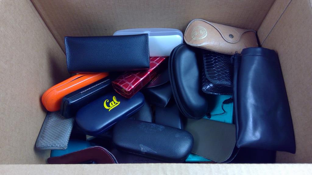 Glasses CASES ONLY Bulk Lot, 47 Pieces