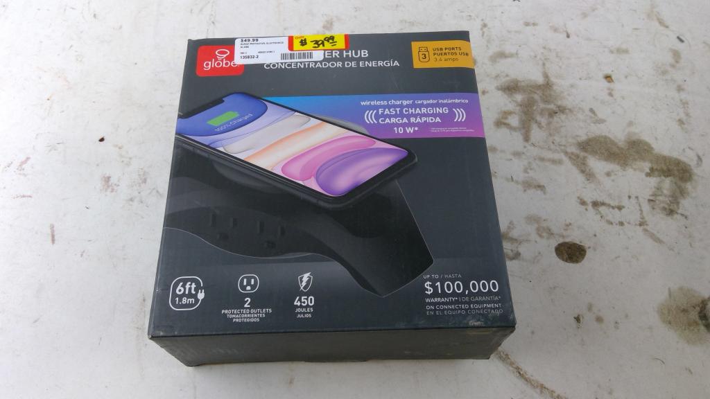 Globe Power Hub Wireless Charger