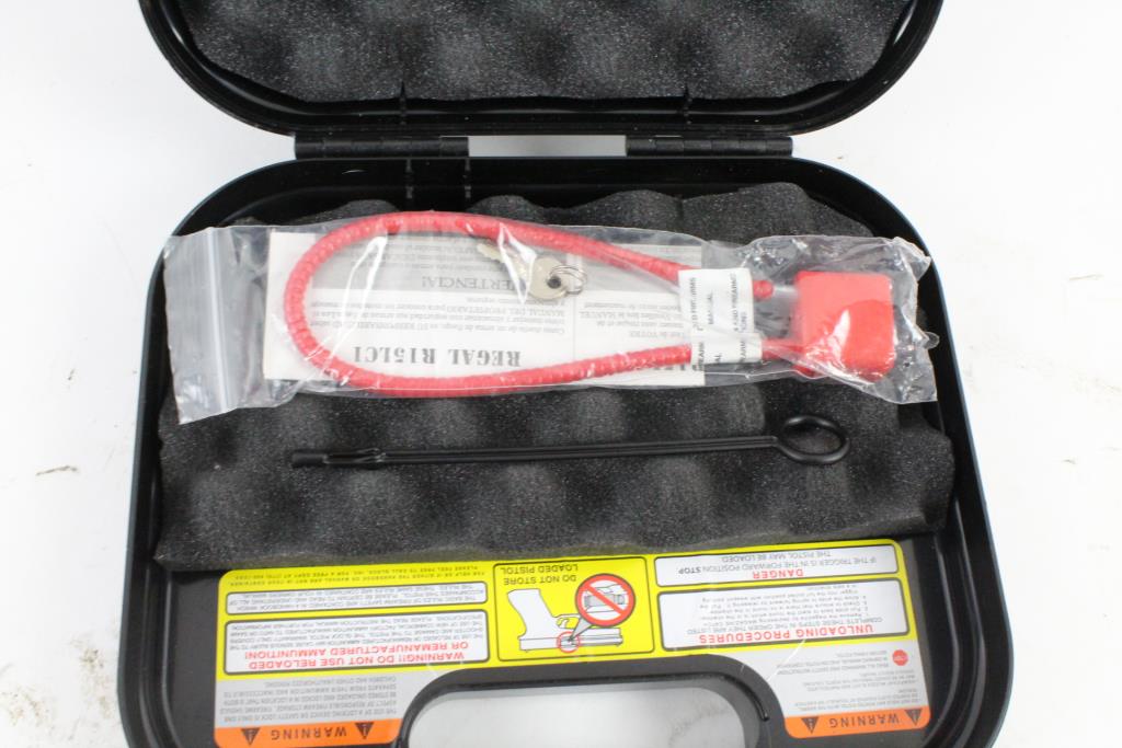 Glock Lockable Plastic Sidearm Case Property Room