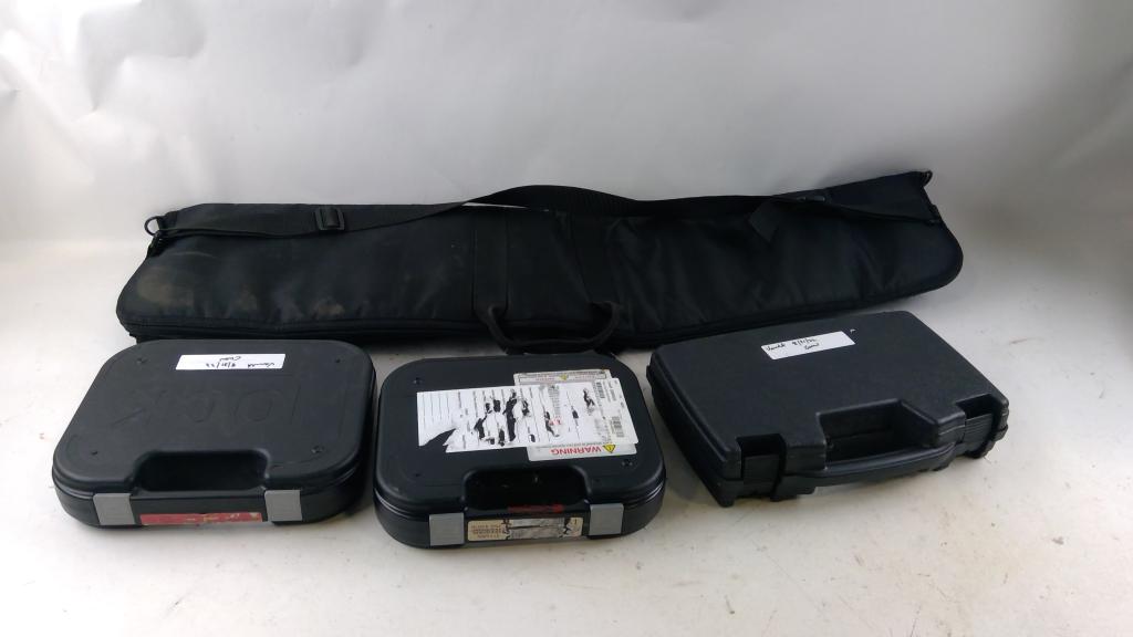 Glock Pistol Case And More, 4 Pieces