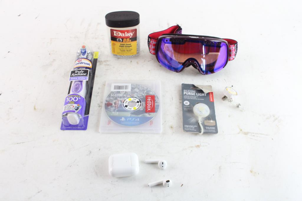 Goggles, BB's, And More Property Room