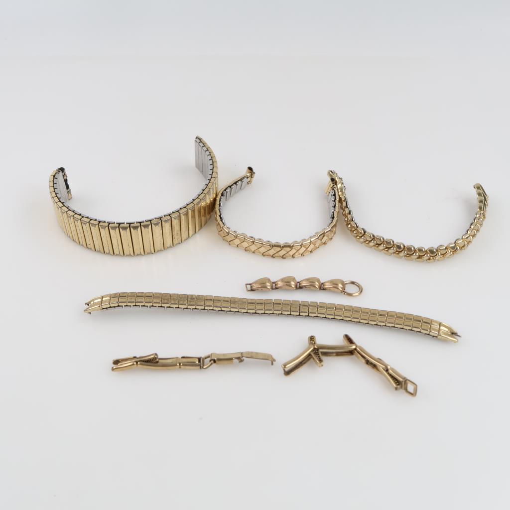 Gold Plated Watch Bands, 4+ Pieces