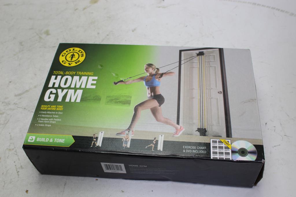 Golds Gym Home Gym Build And Tone Property Room