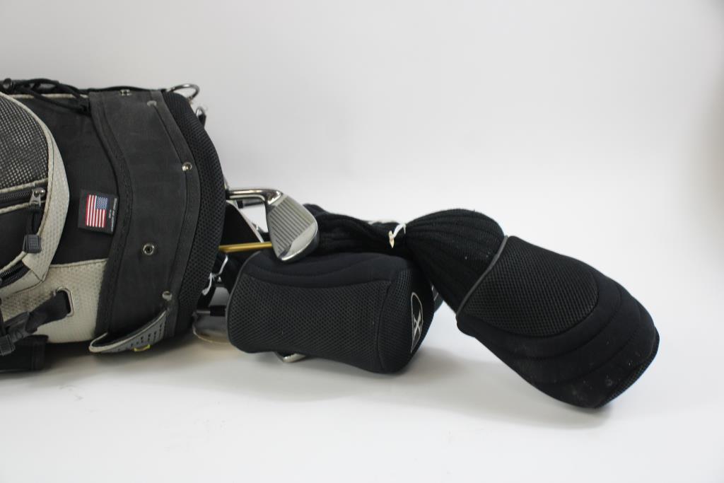 Golf Bag With Clubs, 11+ Pieces Property Room