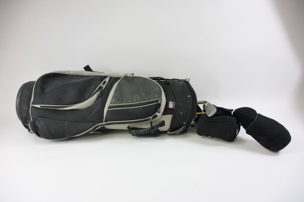 Golf Bag With Clubs, 11+ Pieces Property Room